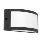 Eglo Luz De Pared Poggiarello Negro | IP54 - Apta para 1x E14