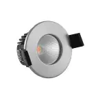 Noxion Foco LED Ember Incombustible Aluminum 8W 585lm 36D - 927 Luz muy Cálida | Recorte 73mm - IP65 - Mejor reproducción de color - Regulable