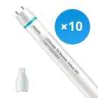 Multipack 10x Philips Tubo LED T8 MASTER Value (EM/Mains) High Output 14W 2100lm - 840 Blanco Frio | 120cm - Reemplazo 36W